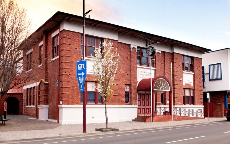 Council Chambers building at 40 Main Street, Huonville