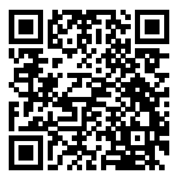 A black and white QR code consisting of square patterns on a white background.
